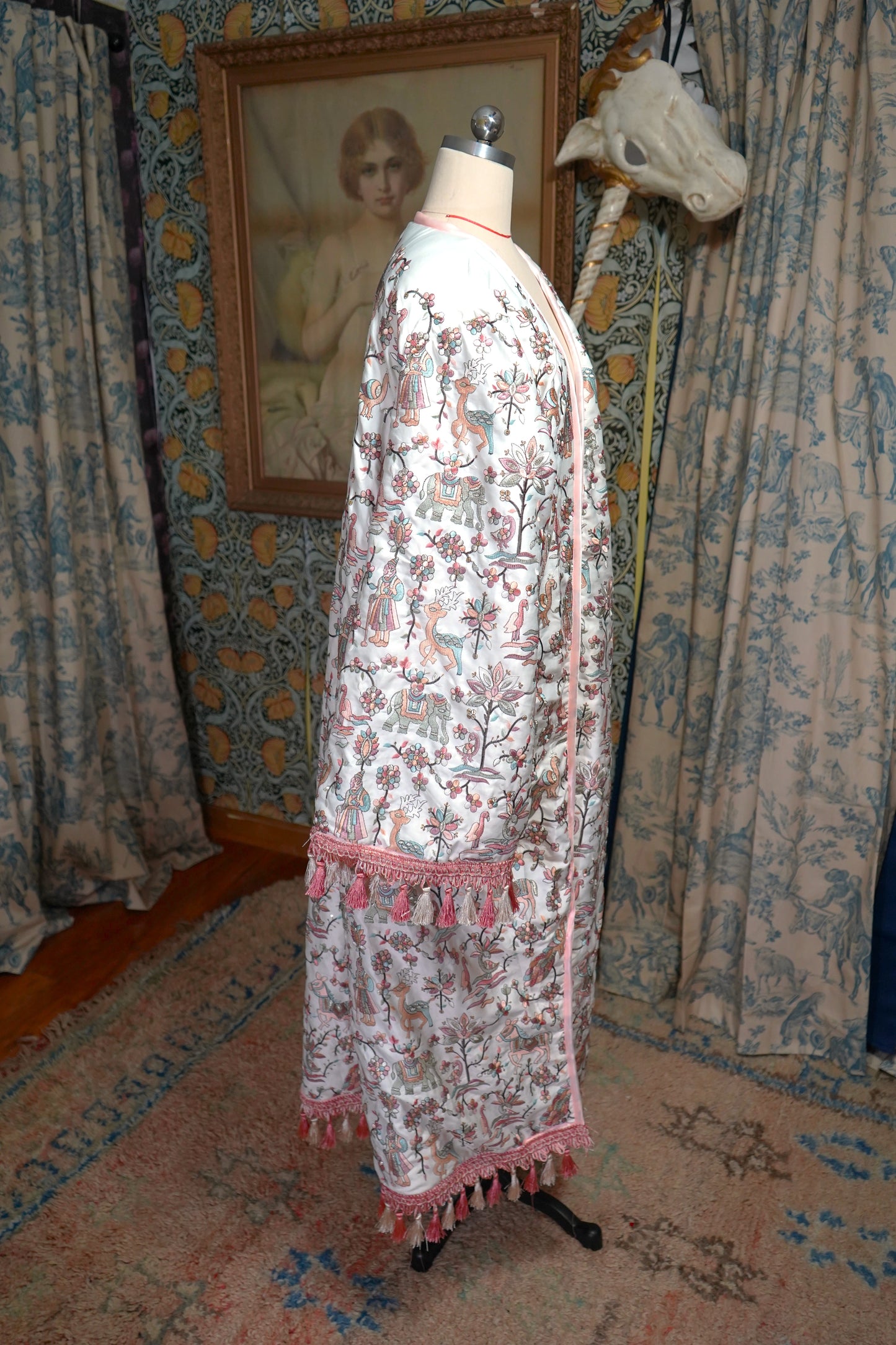 Storybook Silk Robe
