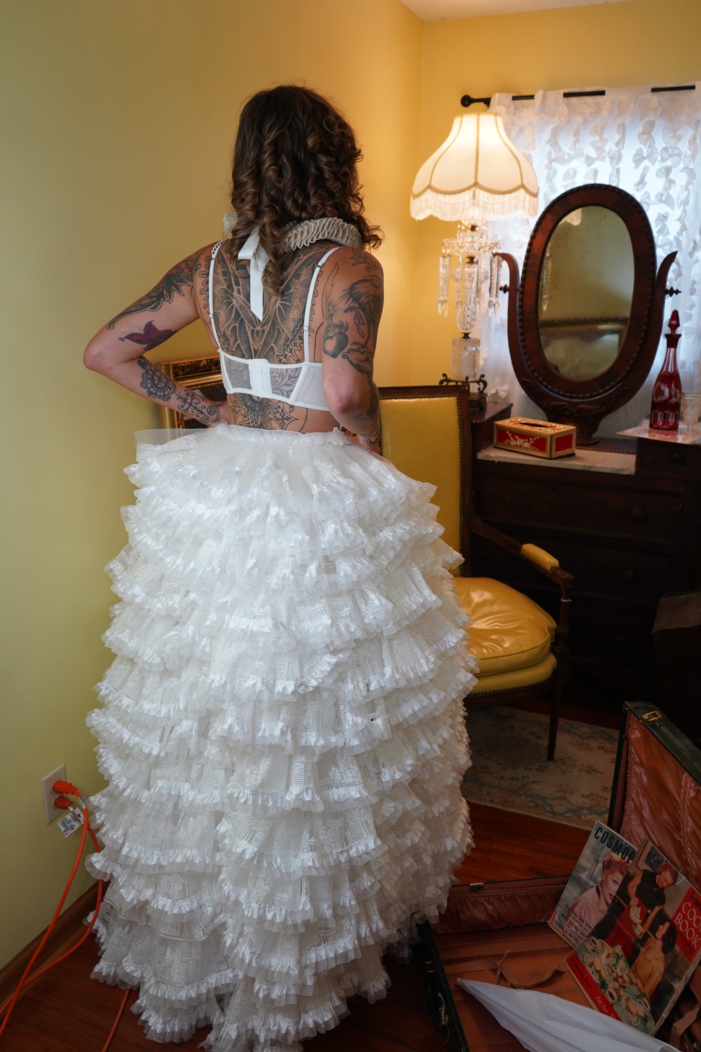Ophelia Bustle Gown