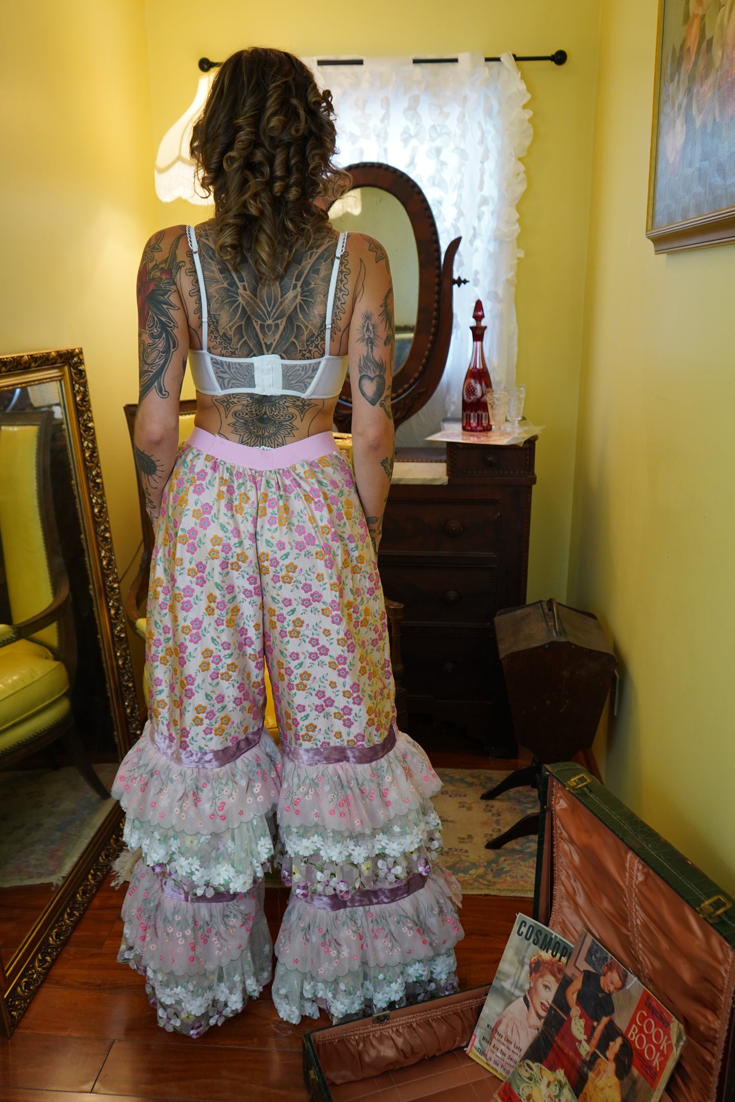 Wildflower Whimsy Three-Piece Suit