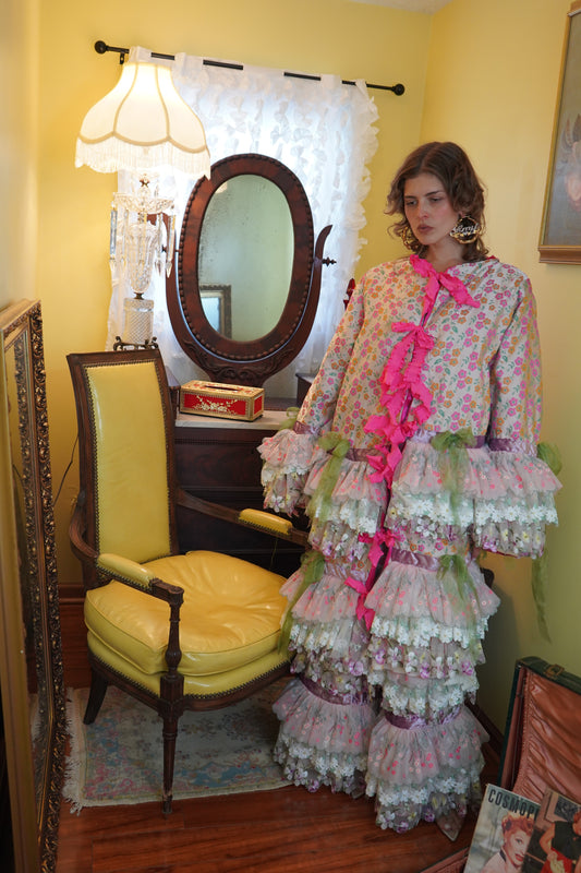 Wildflower Whimsy Three-Piece Suit