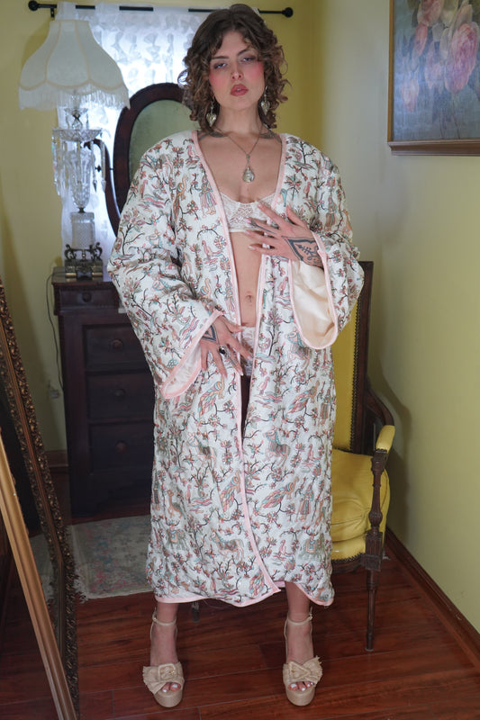 Storybook Silk Robe