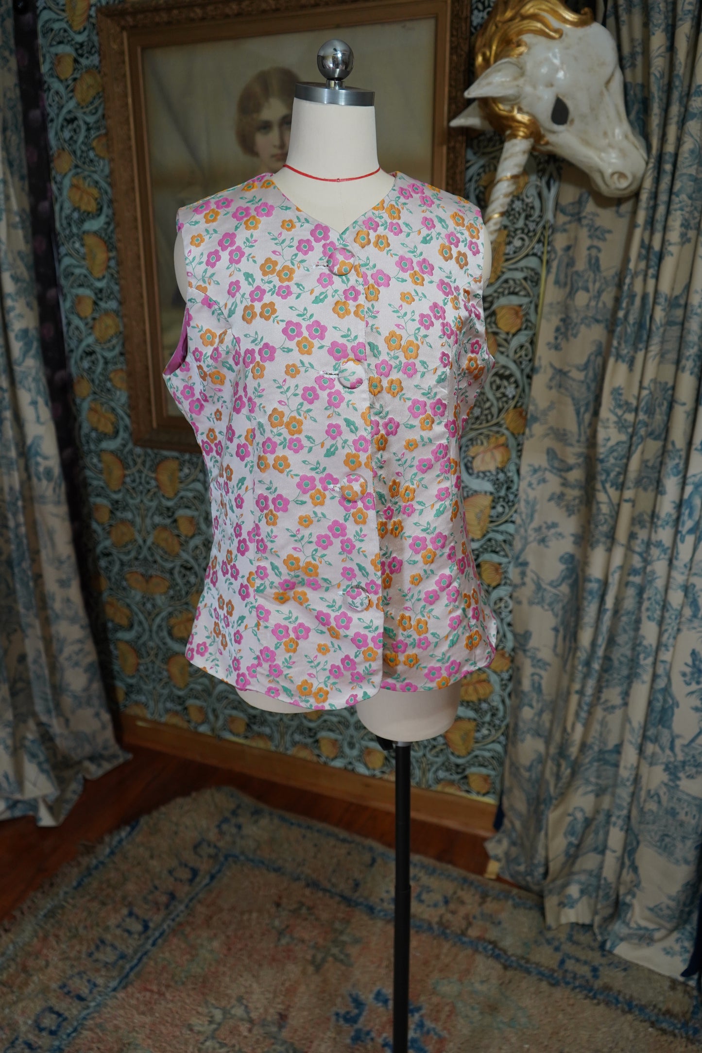 Wildflower Whimsy Three-Piece Suit
